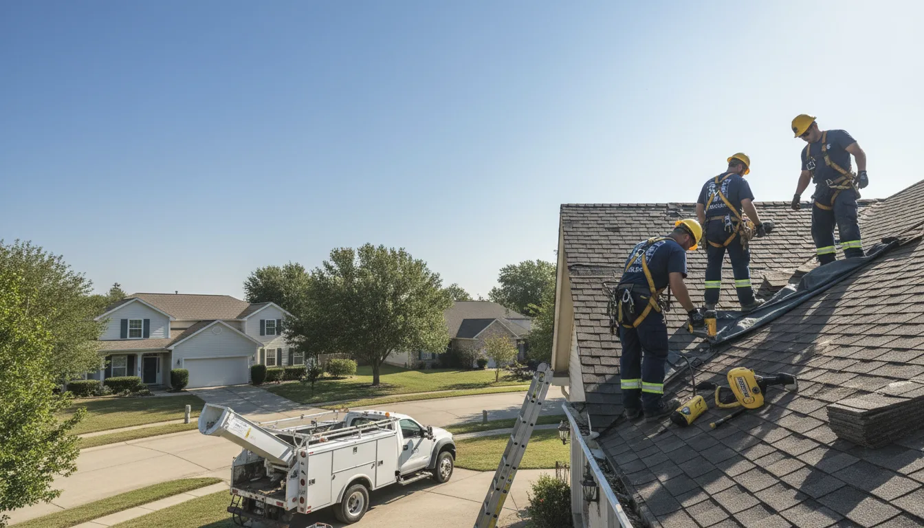 Emergency Roof Repair in Claremont, IL near me